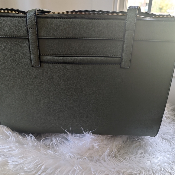 London Fog Green Women's Tote - Picture 2 of 6